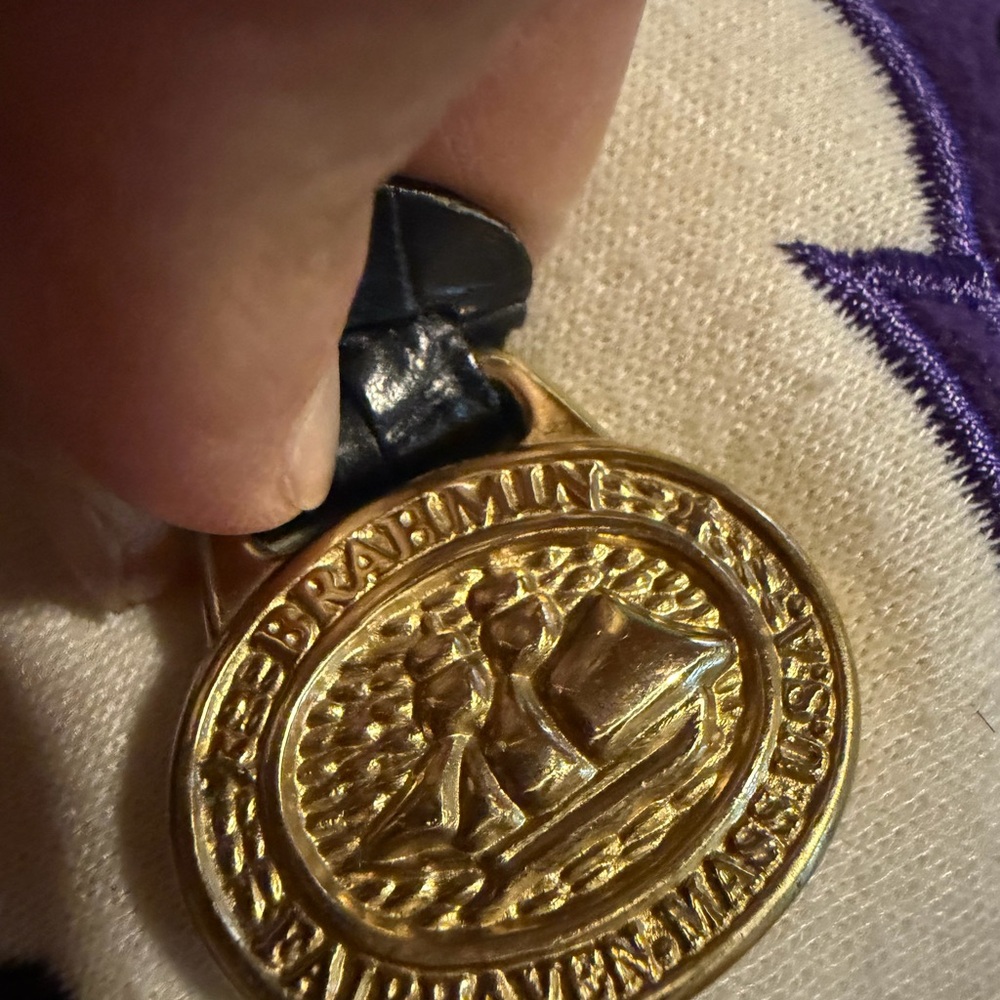 Brahmin Black Croc-Embossed Women's Tote Bag - Picture 6 of 7